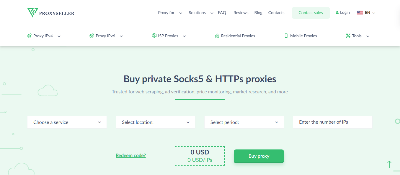 Proxy-Seller Service - Affordable IPv4 and IPv6 Proxies